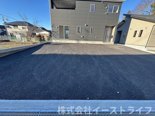 【新築戸建】　いわき市常磐下湯長谷町第2　全4棟の駐車場|同社施工写真　カースペースです（4台駐車可能）