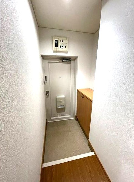 近藤ハイツの玄関