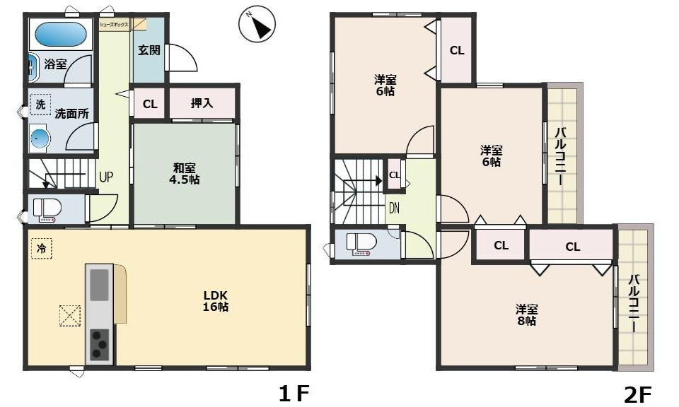 戸坂新町2丁目中古戸建2,480万円