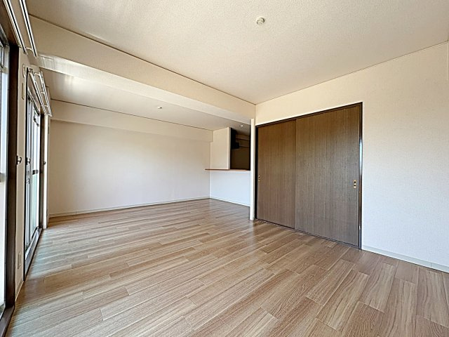フジパークハイツ A棟・B棟の居間・リビング|おしゃれなリビングです