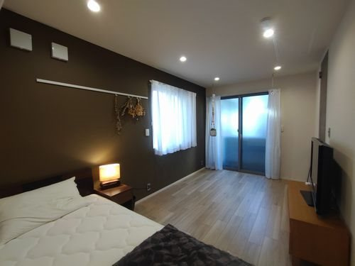 旭町２丁目戸建の寝室|家具・家電は付きません。