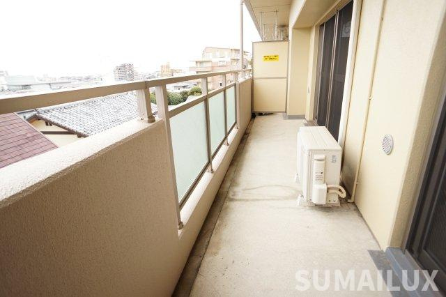 シオール壱番館のバルコニー