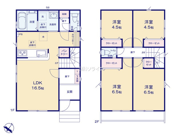 川越市木野目10期全1棟　新築戸建　グラファーレ