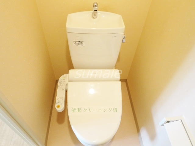 びゅうリエット赤羽西が丘のトイレ|嬉しい温水洗浄便座付トイレです♪