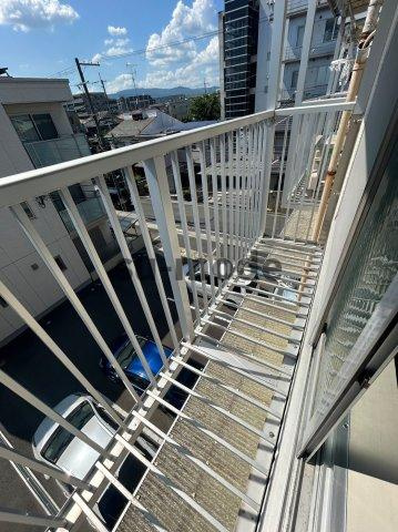 大住マンションのバルコニー