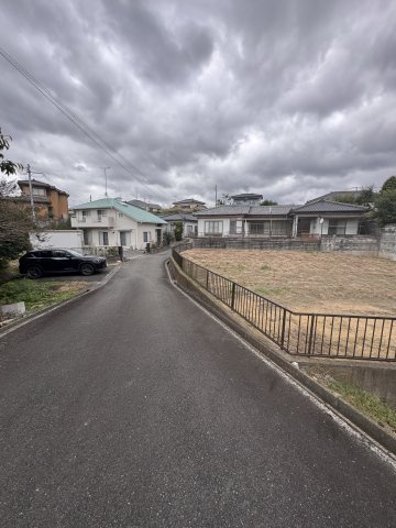 【売地】いわき市内郷宮町金坂の前面道路含む現地写真