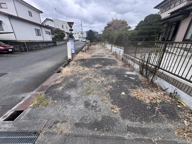 【売地】いわき市内郷宮町金坂の前面道路含む現地写真