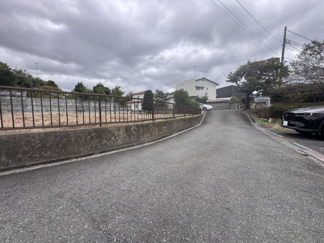 【売地】いわき市内郷宮町金坂の前面道路含む現地写真