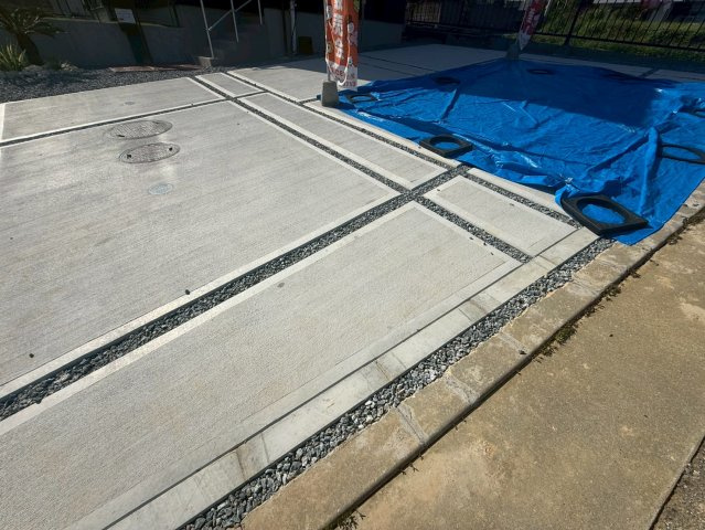 ★★金武町金武（全４棟）－１号棟の前面道路含む現地写真