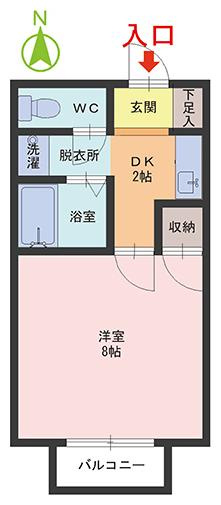 アネックス3＆3の間取り