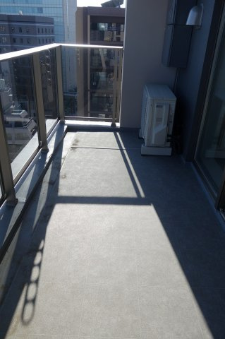 Brillia ist上野稲荷町のバルコニー