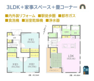座間市相武台3丁目　中古戸建　33.35坪の画像