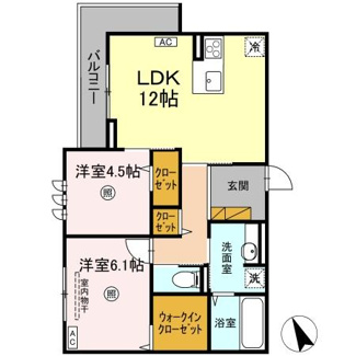 【間取り】 | D's LIEN (ディ-ズリアン)　D