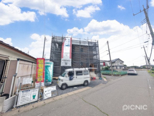 【前面道路含む現地写真】 | クレイドルガーデン高崎市金古町第17ー①