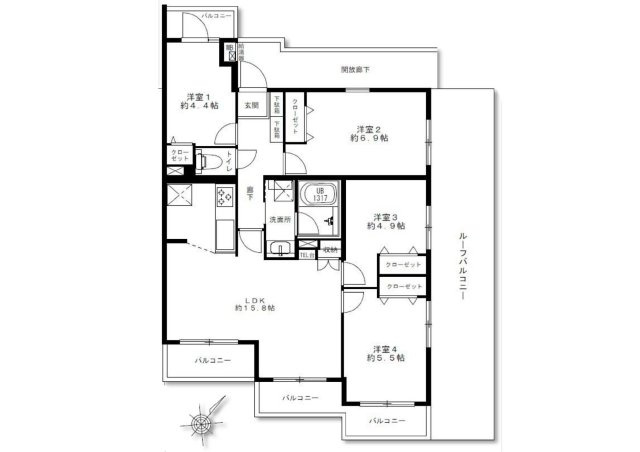 鶴見西パークホームズの画像