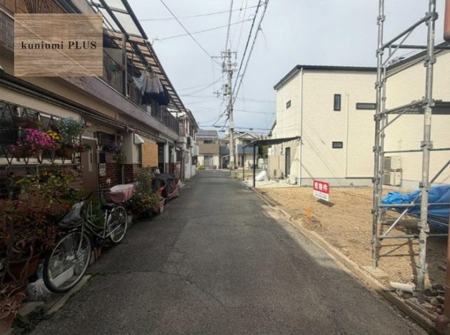 守口市大日町3丁目の前面道路含む現地写真