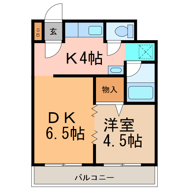 マルクエレガンス3の間取り