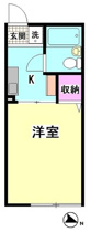 約１７m2の１Ｋタイプ！