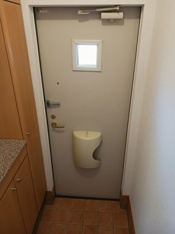 ゆったりとした玄関です