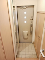 ゆったりとした玄関です