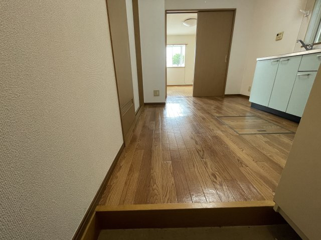 明るい玄関です