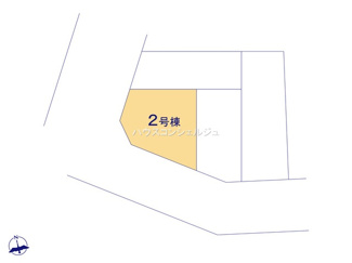 【区画図】 | 名古屋市千種区千種３丁目312【仲介手数料無料】新築一戸建て　2号棟