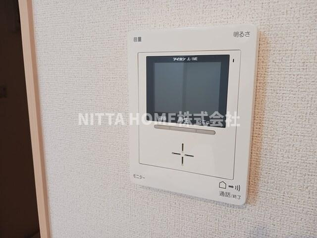 福知山市字正明寺のアパートのセキュリティ|ＴＶインターホン付きで安心ですね！