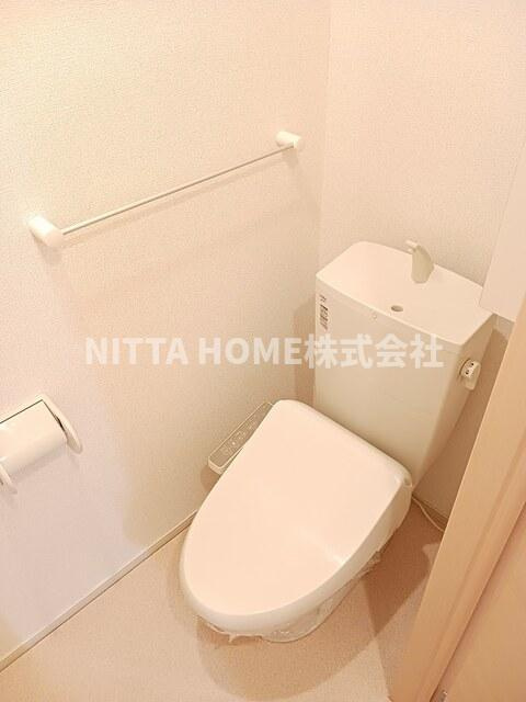 福知山市字正明寺のアパートのトイレ|ウォシュレット付きのトイレです◇