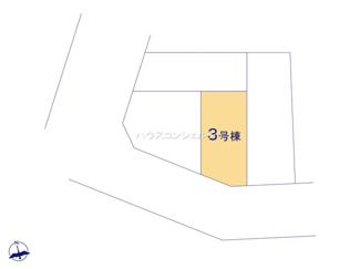 【区画図】 | 名古屋市千種区千種３丁目312【仲介手数料無料】新築一戸建て　3号棟