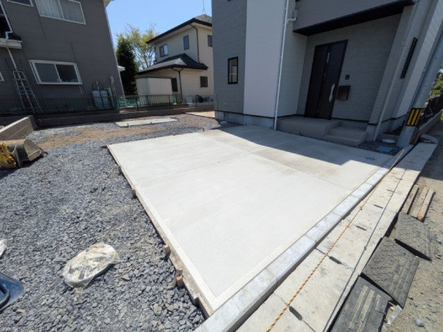 ひたちなか市高場　6期　新築戸建　1号棟の駐車場|駐車は4台以上可能です♪