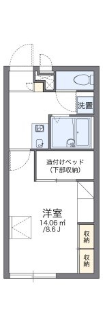 代表的な間取のため実際の間取とは異なる場合があります