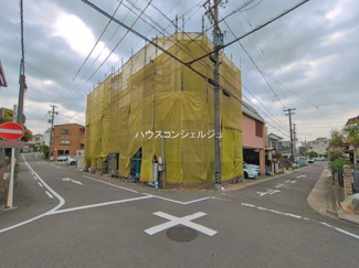 【前面道路含む現地写真】 | 名古屋市千種区下方町1丁目52【仲介手数料無料】新築一戸建て　2号棟