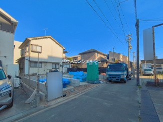 【前面道路含む現地写真】 | 名古屋市瑞穂区直来町２丁目1-3【仲介手数料無料】新築一戸建て　1号棟