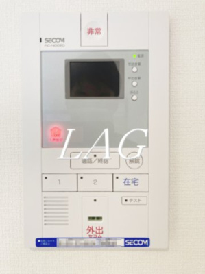 【セキュリティ】 | リブリ・クレール浦和 | モニター付きインターフォンです。（同仕様です。）