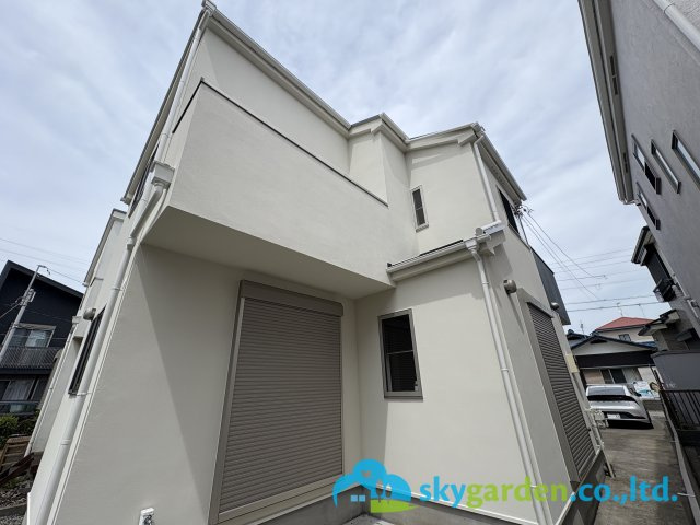 藤沢市善行5丁目　中古戸建　全1棟の外観|外はこのようになっています