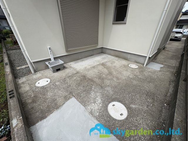 藤沢市善行5丁目　中古戸建　全1棟の庭