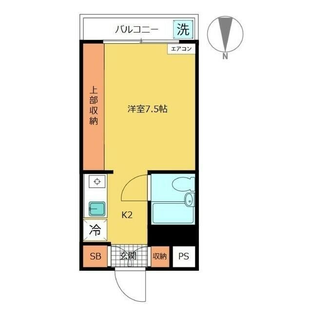 ユースフル下落合の間取り