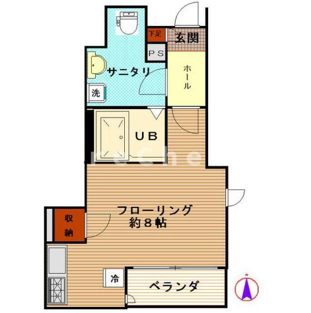 Case bearの間取り