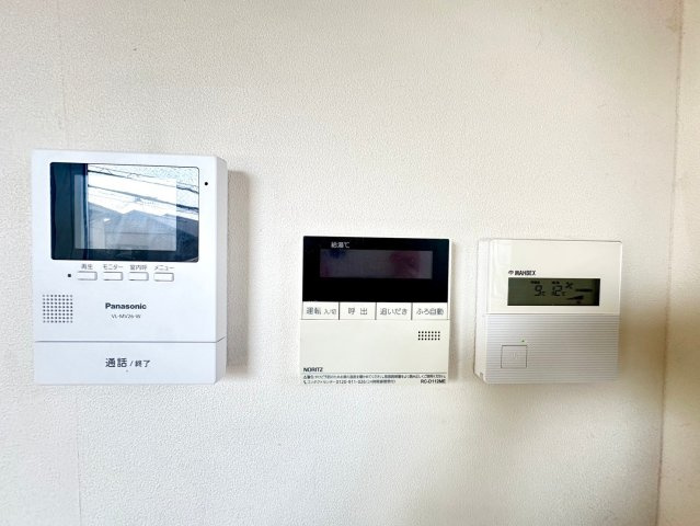 熊本市中央区世安2丁目　戸建の防犯設備