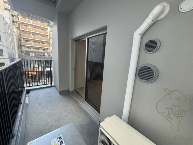 アーバネックス南森町EASTのバルコニー