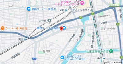 【地図】 | ディアレイシャス名古屋大須通