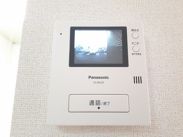 フラワーＢのセキュリティ|来訪者の顔が見えるモニターホン付き