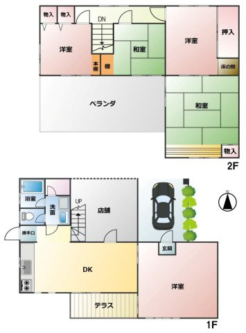 武蔵村山市中藤４丁目の中古一戸建