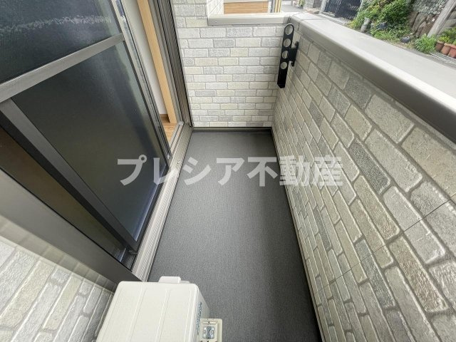 ペルルブランシェ九番町のバルコニー