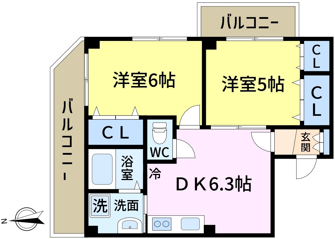 ロイヤルハイツドモンの間取り