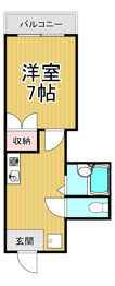 ロイヤル離宮西宮の間取り