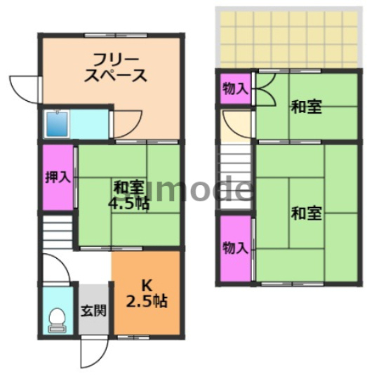 【間取り】 | 赤大路大磯貸家