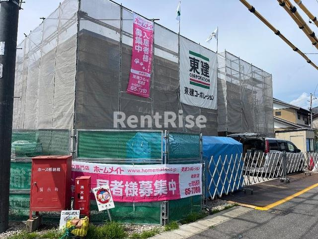 仮）江南市野白町 新築アパートの居間・リビング|外観写真その他1