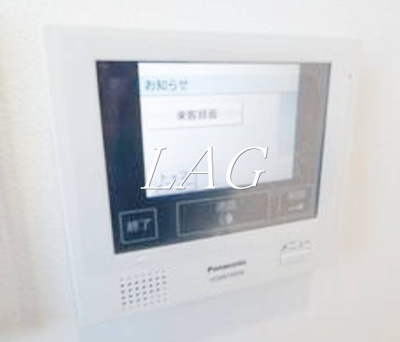 【セキュリティ】 | ソレイユ | モニター付きインターフォンです。