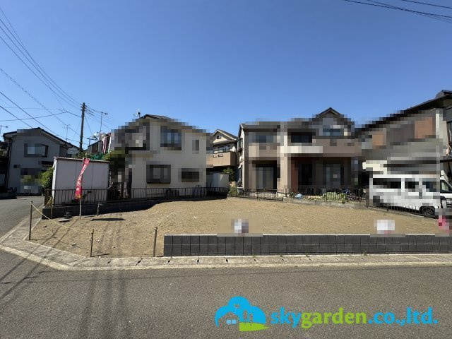 茅ヶ崎市香川２丁目の新築一戸建の前面道路含む現地写真|令和８年５月５日撮影